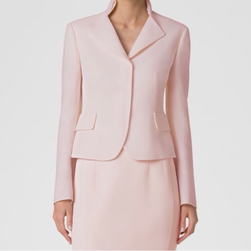 Akris Soft Pink Women's Suit Jacket